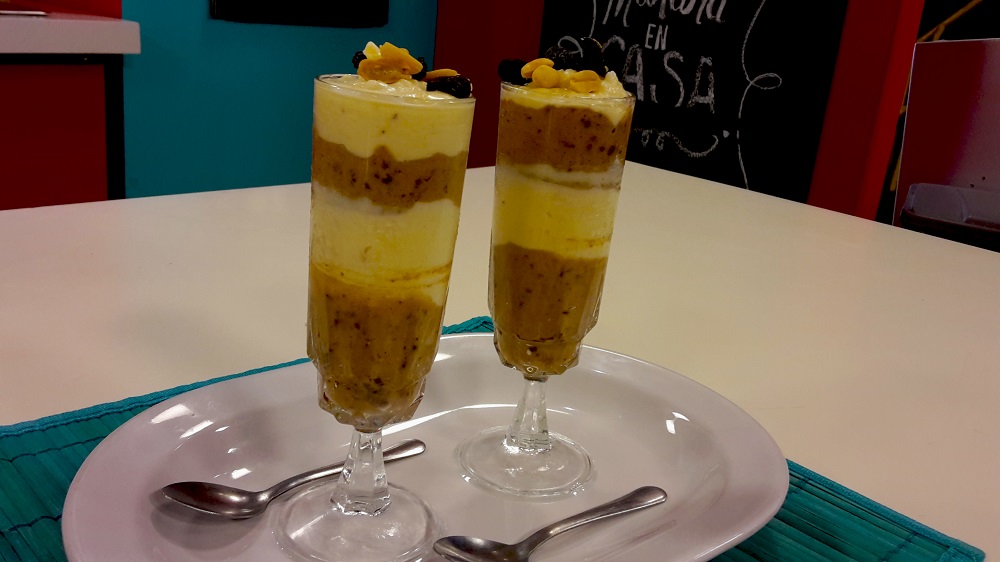 Postre en vasitos