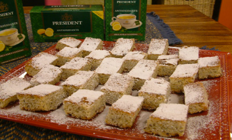Brownie de té verde – TÉ PRESIDENT