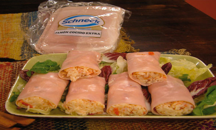 Cilindros de Jamón Cocido SCHNECK