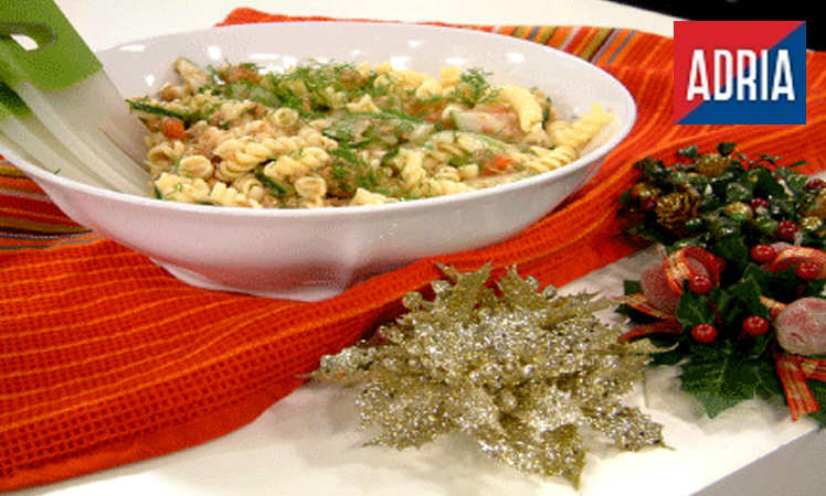 Ensalada de pasta con atún