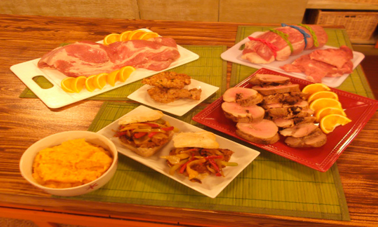 Pierna de cerdo rellena para Navidad – INAC